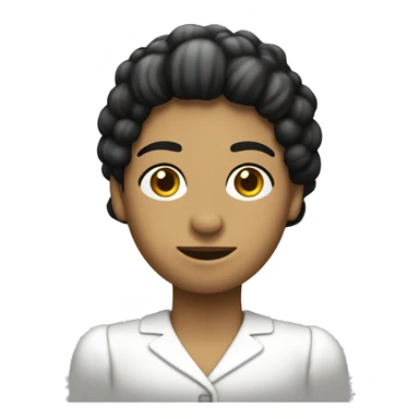 Un ladrón, vestido de rallas negras y blancas  sticker