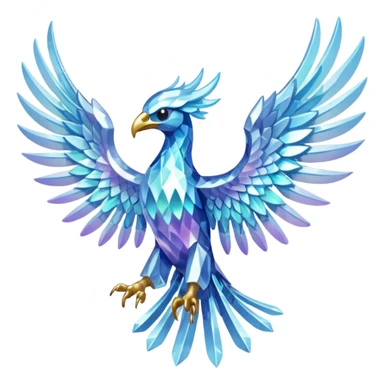 Ice Phoenix sticker
