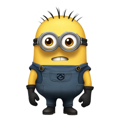 Despicable 4 character mega minion super strength sticker