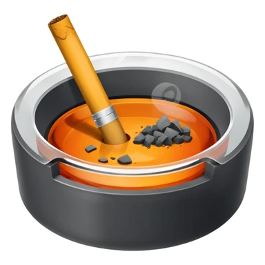 ashtray
 sticker