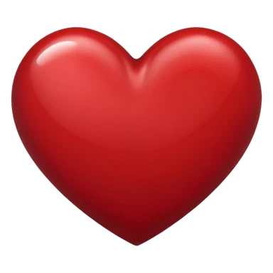 dark red heart emoji sticker