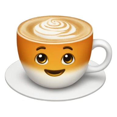 pumpkin latte sticker