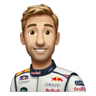 Oracle Red Bull racing sticker