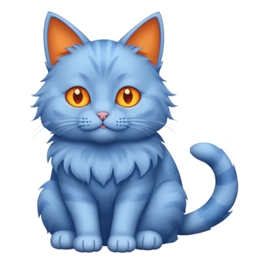 Gato celeste sticker