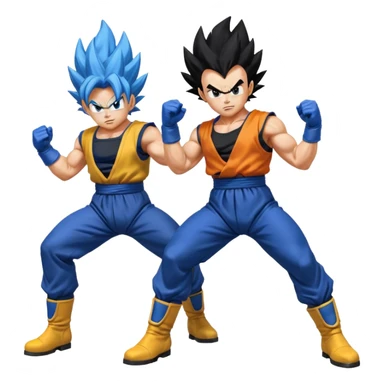 dragon ball fusion sticker