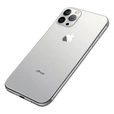 iPhone 16 Pro, minimal background, angled view sticker