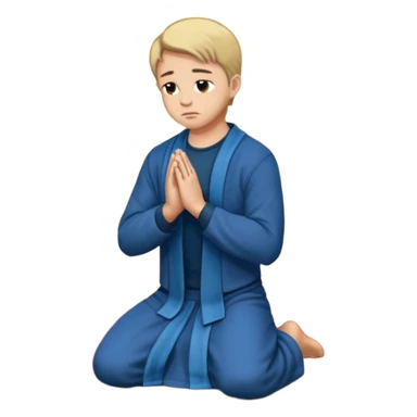 A biblical illustration of Daniel kneeling praying in his upper room. sticker