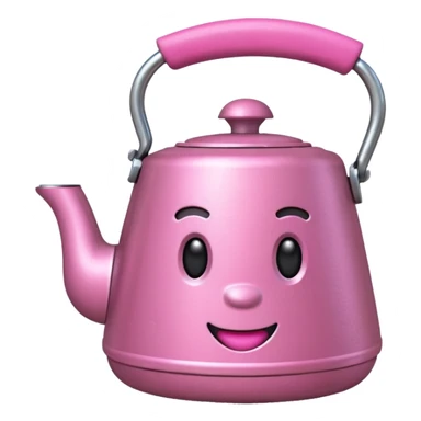 Emoji of pink stanley sticker
