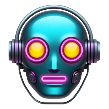 neon cyberpunk signboard  sticker