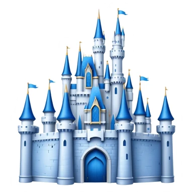 disney world castle sticker