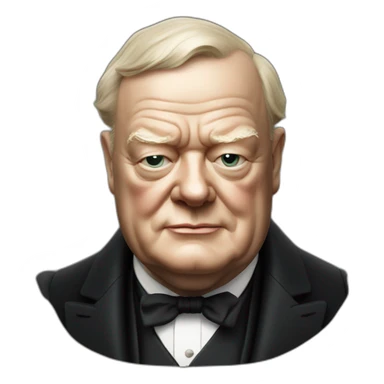 winston churchill sticker