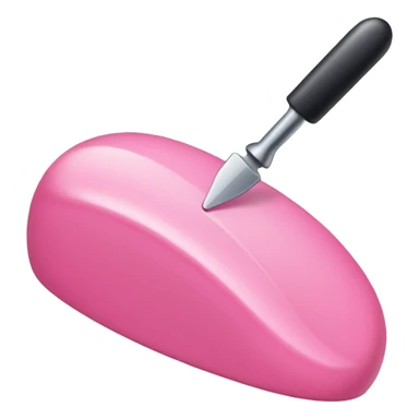 make a nail filing emoticon sticker