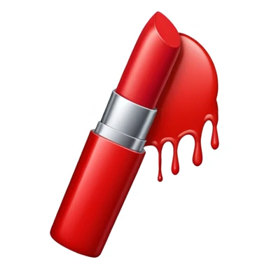 lipstick mark sticker