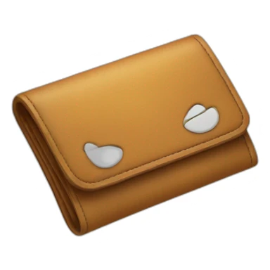 Wallet whitout money sticker