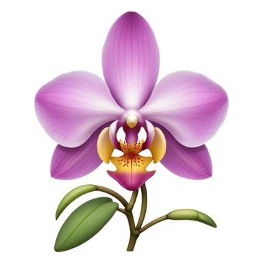 Orchid sticker