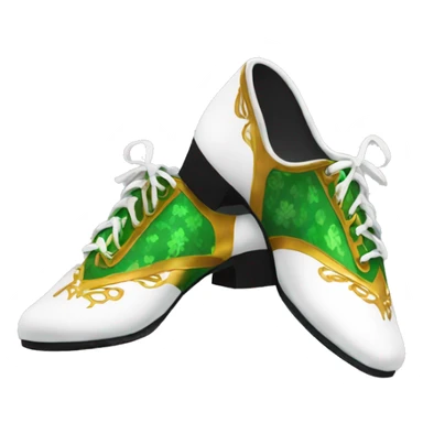 irish dance shoes sticker