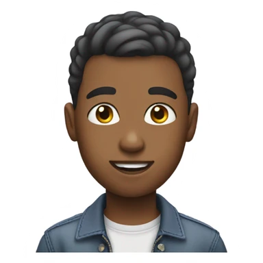 Boy with low taper fade  sticker