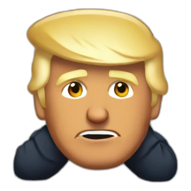 donald trump in prison sticker