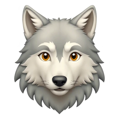 Loup  sticker