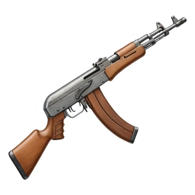 Realistic akm 47 ينظر جهة اليسار و مكتمل من جميع النواحي لا اريد شكله كرتوني sticker