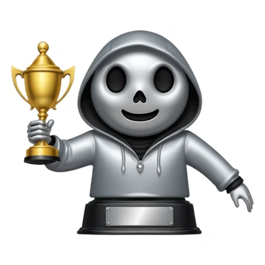 trofeu ghostface sticker