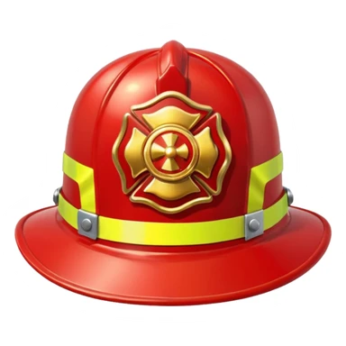 fireman hat sticker