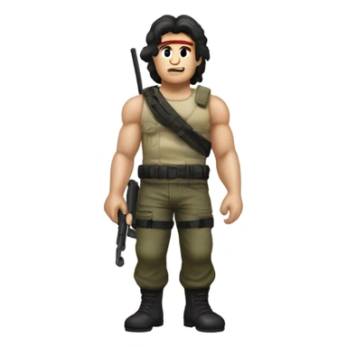 Go back to the previous Rambo and a title yle with the title ramJO sticker