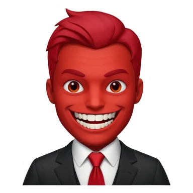 alastor smile sticker