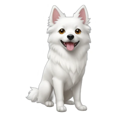 digimon-japanese-spitz sticker