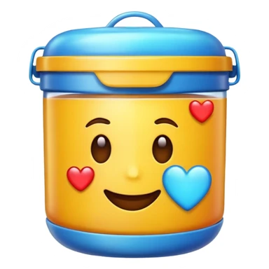 Contener emojo sticker