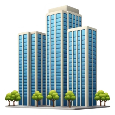 high-rise building sticker