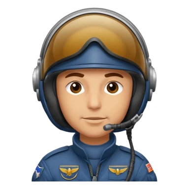 Fighter pilot  sticker