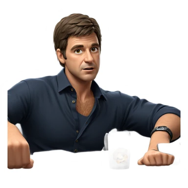 casual night with accessories sticker