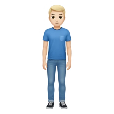 парень в полный рост sticker