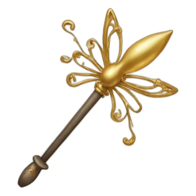 Queenie Goldstein Magic Wand sticker
