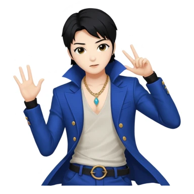 Rumi from k-pop demon hunters sticker