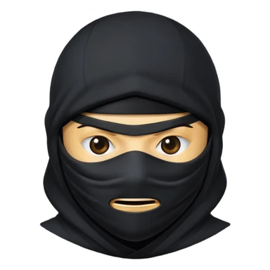 create ninja emoji sticker