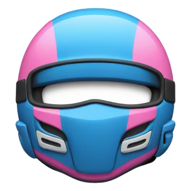 Formula1 blue and pink sticker