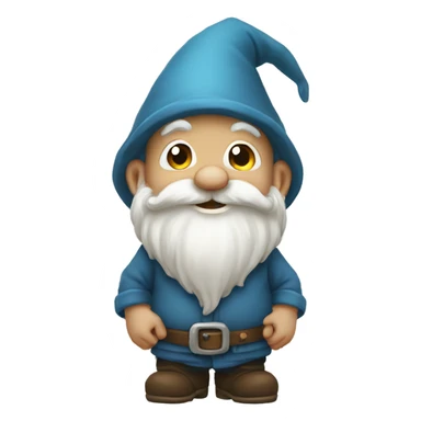 sneaky gnome rubbing hands together sticker