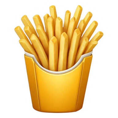 patatine fritte (giallo) sticker