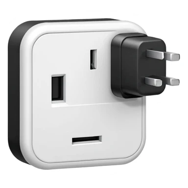 electric plug sticker