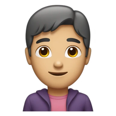 A person with open heart sticker