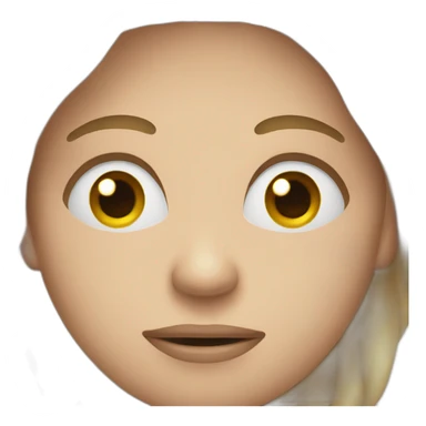 face with veins due to constipation] sticker