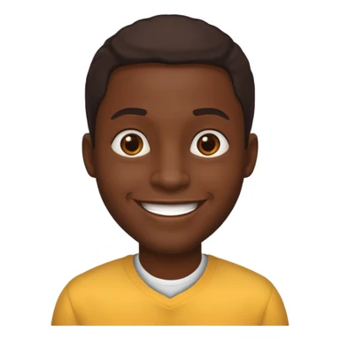 African male sticker