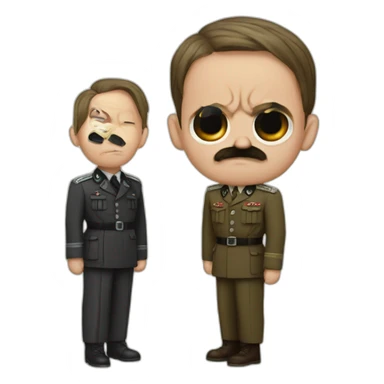 Bonzi Buddy kills Adolf Hitler sticker