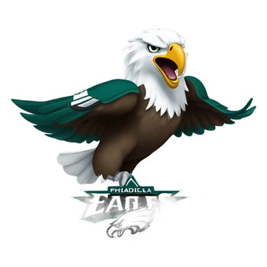 NFL Eagles sticker