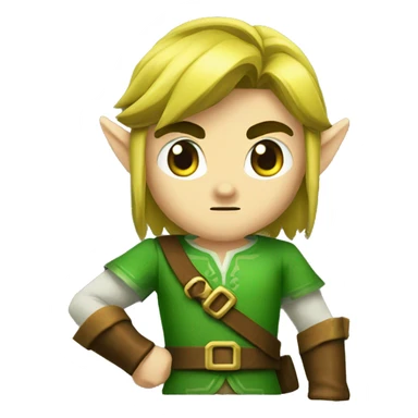 Link of the legend of zelda sticker