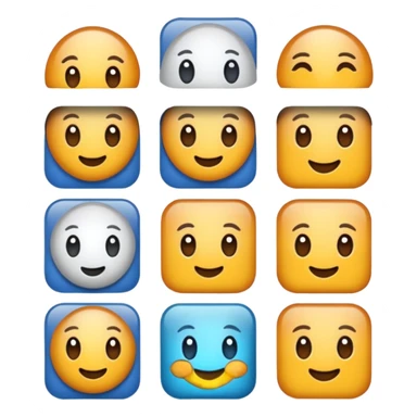 6 photos in a grid sticker