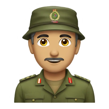 soldier rank emoji azerbaijam sticker