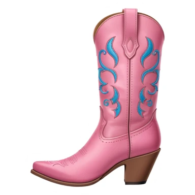 pink cowgirl boots sticker
